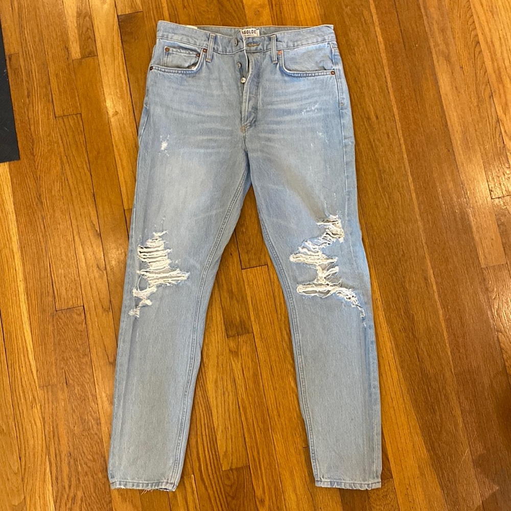 AGOLDE Denim Jeans. 29” waist. 30” inseam. No stretch.